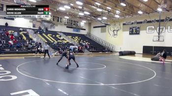 215 lbs Round 2 (3 Team) - Chris Mendoza, Carrollton Creekview vs Devin Allen, Prosper