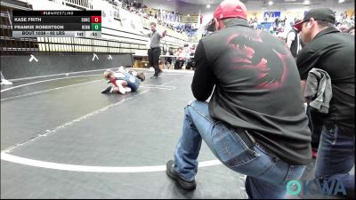 92 lbs Consolation - Kase Frith, Duncan Demon Wrestling vs Frankie Robertson, Hennessey Takedown Club
