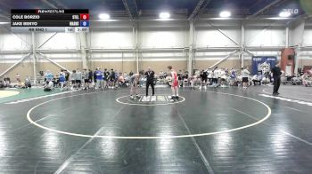 51 lbs Rr Rnd 1 - Cole Borzio, Steller Trained Bossk - HSE vs Jake Benyo, Mat Assassins Black - HSE