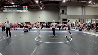 95 lbs Cons. Round 2 - Connor Stricklin, WTC vs Owen Brenneman, Slyfox