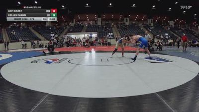 174 lbs Cons. Round 2 - Levi Early, Montreat College vs Kellen Mann, Briar Cliff (Iowa)
