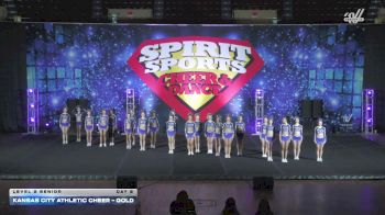 Kansas City Athletic Cheer - Gold [2026 L2 Senior Day 2] 2026 Spirit Sports Kansas City Nationals