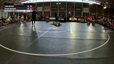 100 lbs Liam Mauch, Virginia vs Blaze Sevigny, South Dakota