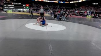 113 lbs Champ. Round 2 - Rocco White, Coeur D Alene vs Colt Buonviri, Middleton