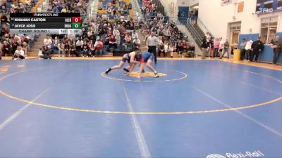 157 lbs Champ. Round 1 - Khanan Caston, Glenrock vs Jayce Joss, Douglas