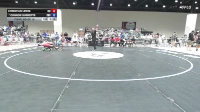 165 lbs Cons. Rd Of 16 - Christian Lewis, IceFighter U. vs Connor Surrette, Cardinal Wrestling Club