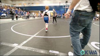 66 lbs Rr Rnd 1 - Finnley Merrell, Little Axe Takedown Club vs Greyson Taylor, Piedmont Youth