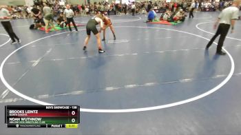 138 lbs Cons. Round 2 - Noah Wuthnow, Abilene Kids Wrestling Club vs Brooks Leintz, North Dakota