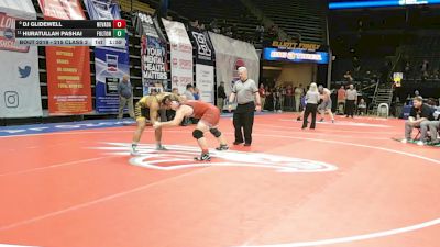 215 Class 2 lbs Quarterfinal - Dj Glidewell, Nevada vs Hijratullah Pashai, Fulton