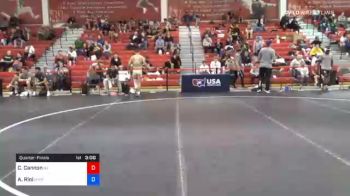 61 kg Quarterfinal - Chris Cannon, New Jersey vs Angelo Rini, New York City RTC
