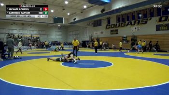 153 lbs Quarterfinal - Michael Romero, St. John Bosco vs Garrison Sartain, Edmond North (OK)