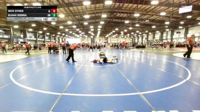 126 lbs Consi Of 16 #2 - Nick Sykes, AL vs Elijah Sierra, NM