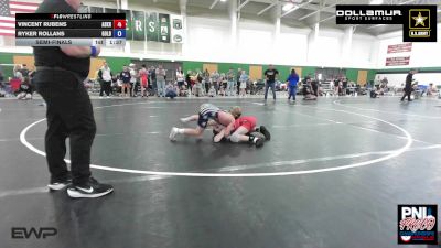 80 kg Semifinal - Vincent Rubens, Askren Wrestling Academy vs Ryker Rollans, Gold Rush Wrestling