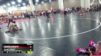 132 lbs Round 1 (6 Team) - Gunner Marshall, Carolina Exteme Black vs Kyler Corley, Head Hunters Wrestling Club