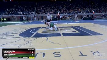 D4-106 lbs Cons. Round 1 - Aedyn Pasco, Brown City HS vs Jackson Fry, Charlevoix HS