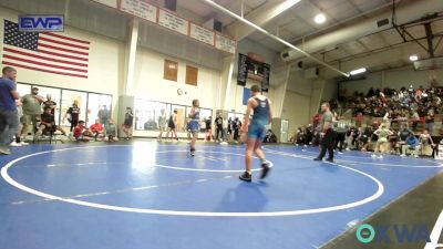 110 lbs Consolation - Shiann Collom, Tiger Trained Wrestling vs Nyjah Wood, Honey Badgers Wrestling Club