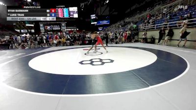 126 lbs Cons. Rd Of 32 - Ryan Barmann, MO vs Luke Tran, CA