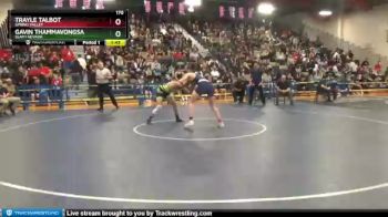 170 lbs Semifinal - Gavin Thammavongsa, Slam! Nevada vs Trayle Talbot, Spring Valley