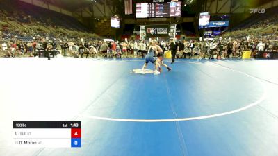 190 lbs Rnd Of 64 - Logan Tull, UT vs Deacon Moran, MO