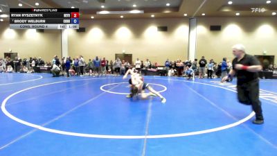 110 lbs Cons. Round 4 - Andrew Uszenski, New York vs Zachary Boudreau, New York