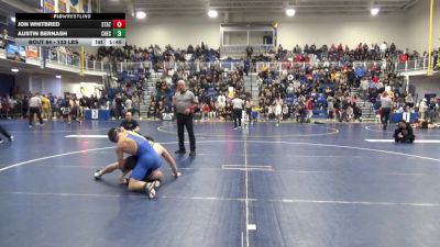 133 lbs R-64 - Jon Whitbred, State College vs Austin Bernash, Chestnut Ridge