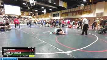 170 lbs Champ. Round 2 - Brady Wight, Vacaville vs Junior Bumanglag, Granite Hills