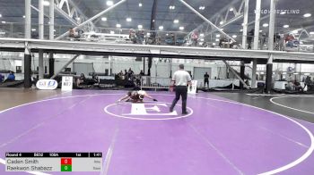 106A lbs Quarterfinal - Caden Smith, Integrity Wc vs Raekwon Shabazz, Xavier High School