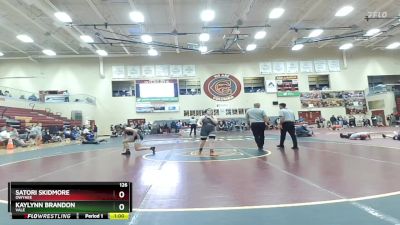 126 lbs Cons. Round 2 - Kaylynn Brandon, Vale vs Satori Skidmore, Owyhee