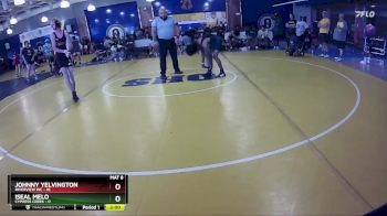 126 lbs Round 1 (8 Team) - Iseal Melo, Cypress Creek vs Johnny Yelvington, Riverview WC