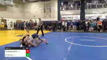 126 lbs R-64 - Ryan Klingensmith, Kiski Area vs Anthony Ferraro, Pine Richland