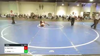 120 lbs Round Of 32 - Anthony Martinez, Oakdale vs Jacob Jones, Team Quest