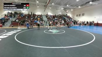 157 lbs Cons. Round 2 - Peyton Klaproth, Shoshoni vs Xayvyr Stanely, Riverton