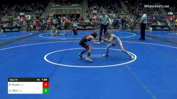 58 lbs Prelims - Braxton Plunk, Rollers Academy vs Daxton Paul, Maize WC