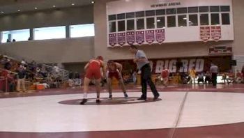 174lbs Steve Anceravage Cornell- vs. Brandon Lapp Sacred Heart-