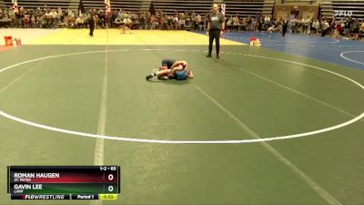 65 lbs Champ. Round 1 - Gavin Lee, LARP vs Roman Haugen, St. Peter