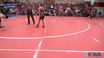 98 lbs Rr Rnd 1 - Aubrie Smittle, Wagoner Takedown Club vs Chevy LamHo, Wagoner Takedown Club