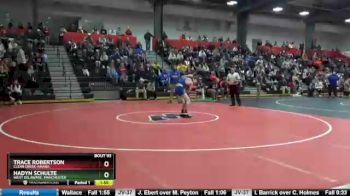 Round 2 - Trace Robertson, Clear Creek-Amana vs Hadyn Schulte, West Delaware, Manchester