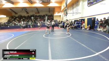 126 lbs Round 1 - Chris Teeples, Mayer HS vs Jackson Clouse, Coconino