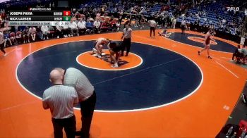 215 lbs Semis & 1st Wrestleback (8 Team) - Joseph Favia, Aurora (Marmion Academy) vs Nick Larsen, Arlington Heights (Hersey)
