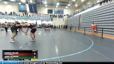 285 lbs Cons. Round 5 - Conrad Miller, South Fremont vs Aiden McGinnis, Mountain View