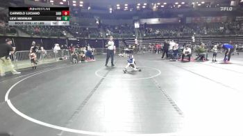 41 lbs 3rd Place - Carmelo Luciano, Saddle Brook vs Levi Newman, Pinelands