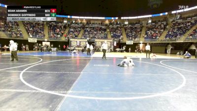 55 lbs Round Of 16 - Boah Adamek, Methacton vs Dominick Goffredo, Bangor