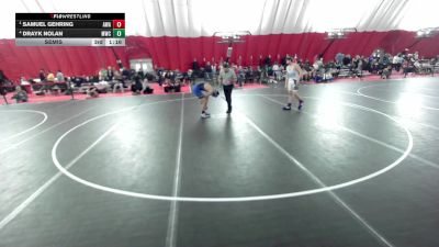 16U Boys - 150 lbs Cons. Round 5 - Gavin Edwards, Minnesota vs Magnum Moggo, Victory School Of Wrestling