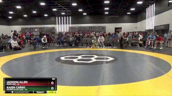 60 lbs Placement Matches (8 Team) - Jackson Allen, Rebellion vs Kasen Cargo, Minions Black (GA)
