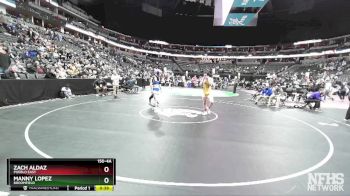 150-4A Cons. Round 2 - Zach Aldaz, Pueblo East vs Manny Lopez, Broomfield