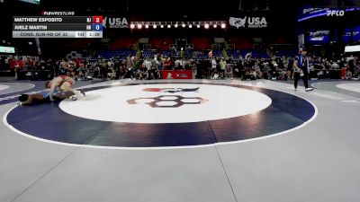 144 lbs Cons. Sub-rd Of 32 - Matthew Esposito, NJ vs Juelz Martin, OH