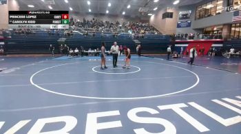 165 lbs Cons. Round 1 - Carolyn Kidd, Plano West vs Princess Lopez, Conroe Caney Creek