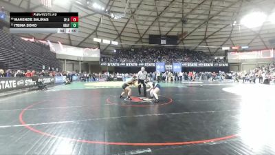 Girls 2A 155 lbs Cons. Round 3 - Iteina Soko, Hudson`s Bay (Girls) vs Makenzie Salinas, Selah (Girls)