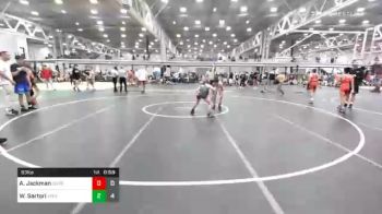 83 lbs Quarterfinal - Antonie Jackman, Doughboy vs Wyatt Sartori, Apex