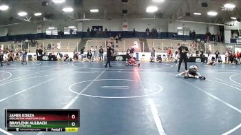 152 lbs Cons. Round 2 - Braylenn Aulbach, Michigan Premier vs James Kosza, Wellington Wrestling Club